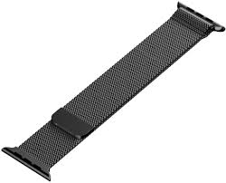 Space Black Stainless Steel Milanese Loop